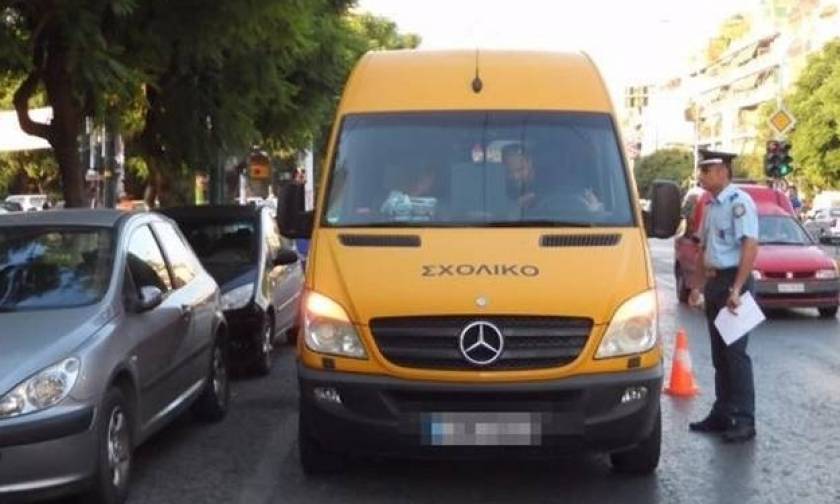 Μπαράζ παραβάσεων : «Οδηγοί αγώνων» πίσω από το τιμόνι των σχολικών λεωφορείων