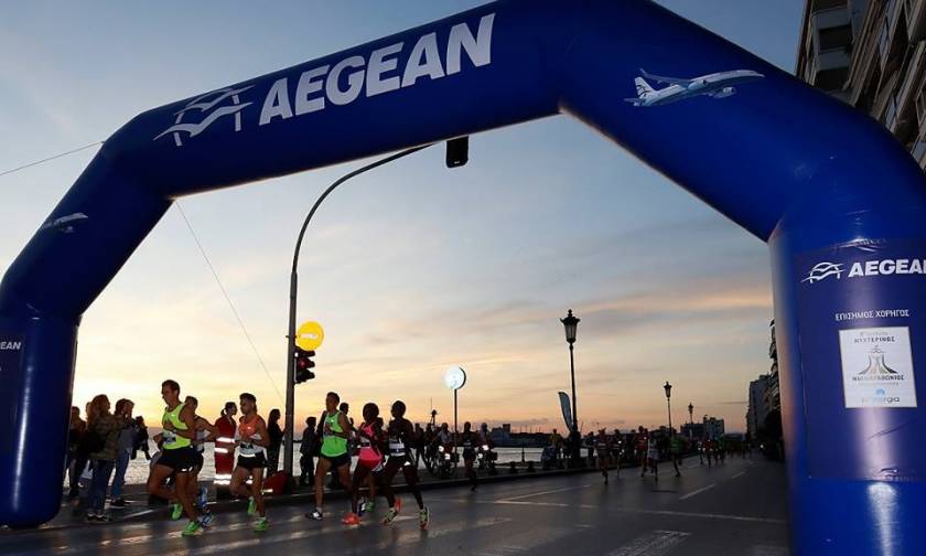 Η AEGEAN στήριξε τον 6ο Διεθνή Νυχτερινό Ημιμαραθώνιο Θεσσαλονίκης (pics)