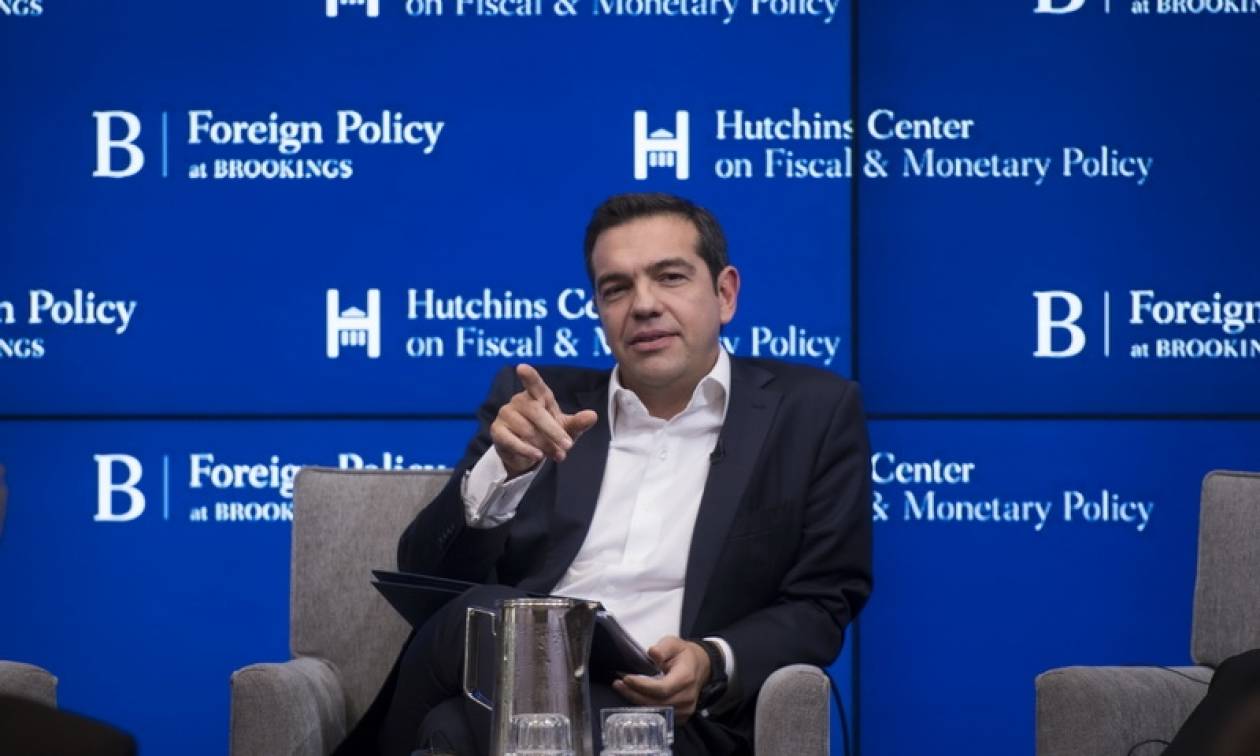 Τσίπρας στο ινστιτούτο Brookings: Η Ελλάδα εισέρχεται σε νέα περίοδο