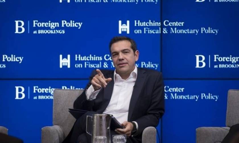 Tsipras expresses content over the results of his visit in the US