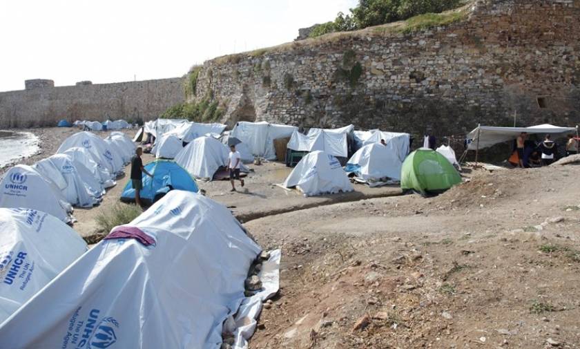Χίος: «Λουκέτο» στον καταυλισμό προσφύγων της Σούδας