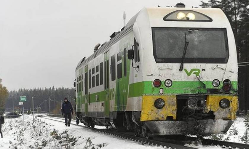 Deaths in Finland train and army lorry crash