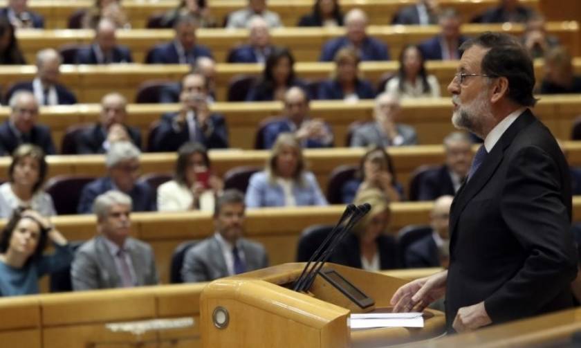 Ισπανία: Σήμερα αποφασίζει η Γερουσία για την αναστολή της ανεξαρτησίας της Καταλονίας