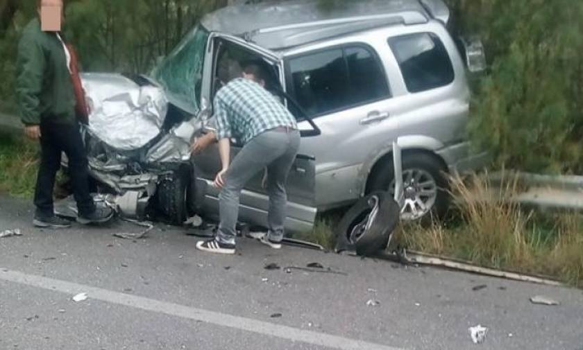 Κρήτη: Καραμπόλα έξι αυτοκινήτων - Εγκλωβίστηκαν επιβάτες σε όχημα