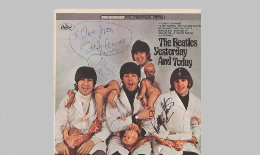 Δημοπρατείται το εξώφυλλο του «Yesterday and Today» των Beatles