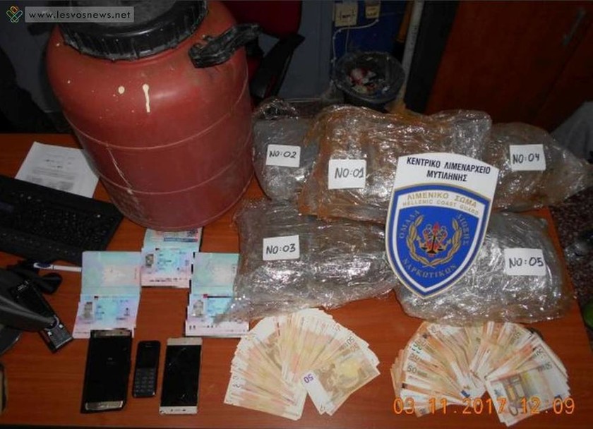 Μυτιλήνη: 5 συλλήψεις για 4,6 κιλά χασίς που βρέθηκαν σε ποιμνιοστάσιο (pics)