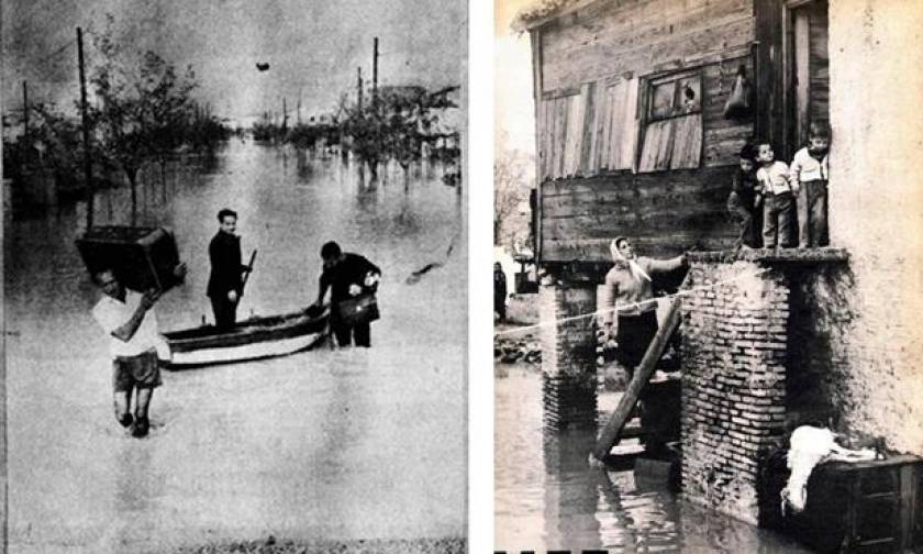 Σαν σήμερα το 1961 σφοδρή νεροποντή πλήττει την Αττική - 43 νεκροί από τα πλημμυρικά φαινόμενα