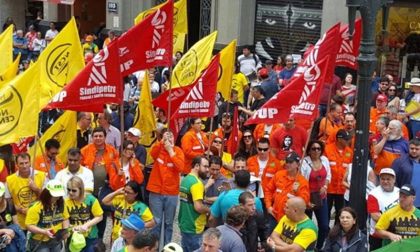 Βραζιλία: Χιλιάδες άνθρωποι στους δρόμους του Σάο Πάολο κατά της λιτότητας