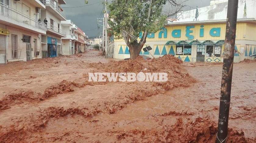 Πλημμύρες: Το Newsbomb.gr στις πληγείσες περιοχές 
