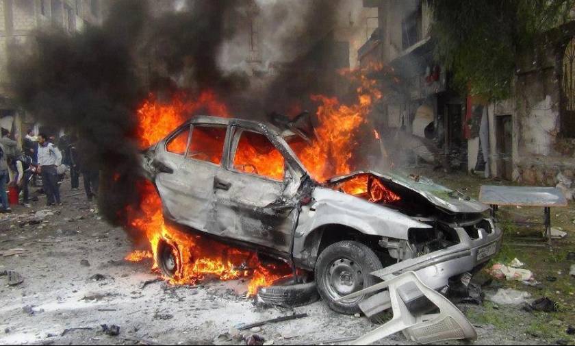 «Λουτρό» αίματος στη Συρία: Παγιδευμένο αυτοκίνητο εξερράγη σε καταυλισμό εκτοπισμένων