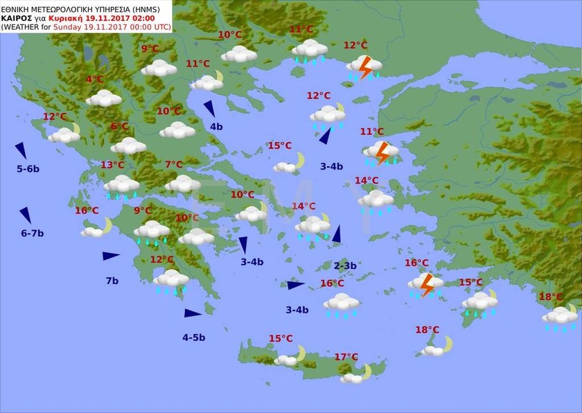 Καιρός ΤΩΡΑ: Πάνω από την Ελλάδα ο κυκλώνας «Ζήνων» - Δείτε πού θα χτυπήσει ο Medicane (pics)