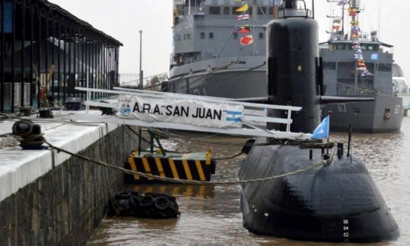 Αργεντινή: Αγωνία για το αγνοούμενο υποβρύχιο - Άκαρπες οι προσπάθειες για τον εντοπισμό του