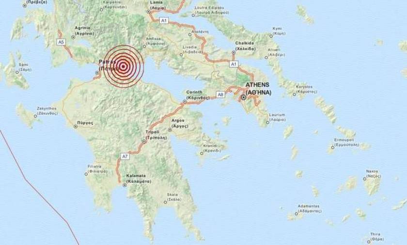 Σεισμός κοντά στο Αίγιο (pics)