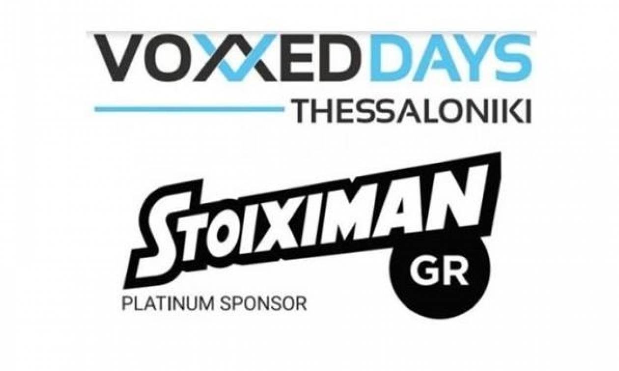 H Stoiximan Platinum Χορηγός του 2ου Voxxed Days Thessalonikis