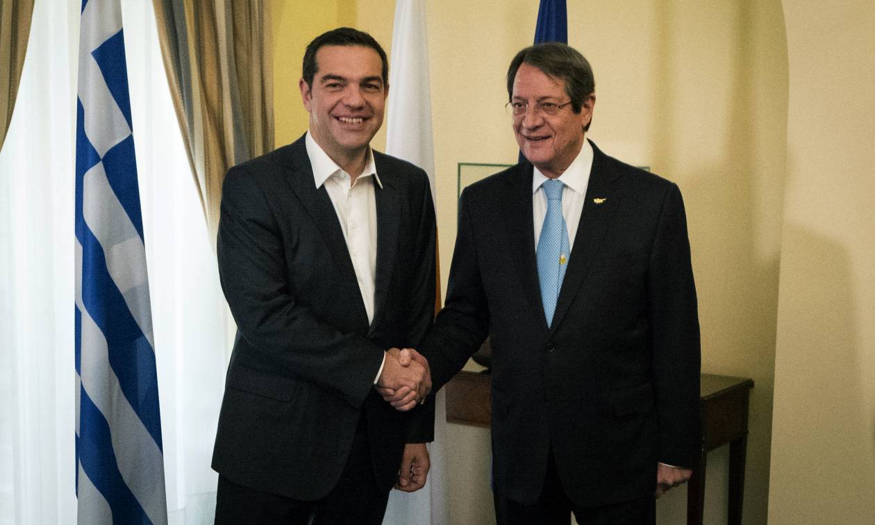 Τριμερής συνάντηση - Τσίπρας: Ελλάδα, Κύπρος και Αίγυπτος είναι πυλώνας σταθερότητας