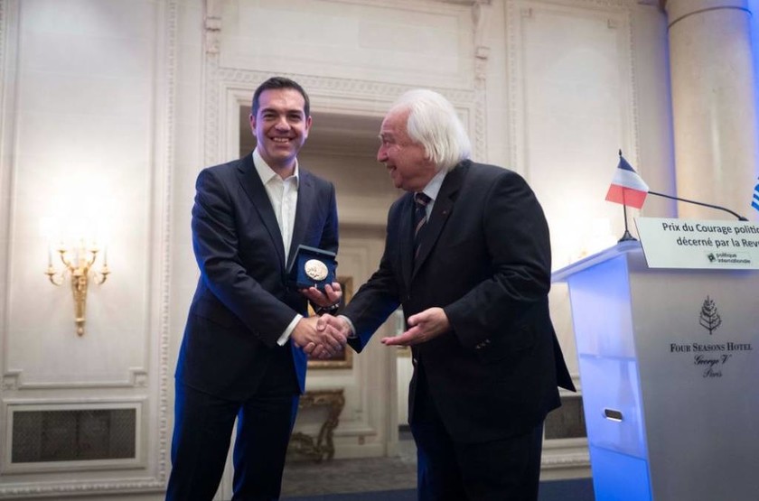 Αλέξης Τσίπρας: Βραβείο Πολιτικού Σθένους από το Politique Internationale (pics-vid)