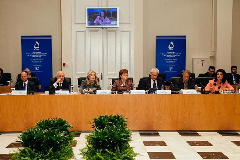 Ευρωμεσογειακή Συνεργασία: Γέφυρες διαλόγου για τη διαχείριση των ανθρωπιστικών κρίσεων 