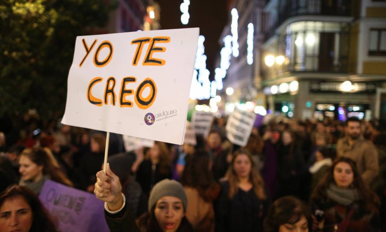 Μαδρίτη: Στους δρόμους χιλιάδες Ισπανοί για την βία κατά των γυναικών