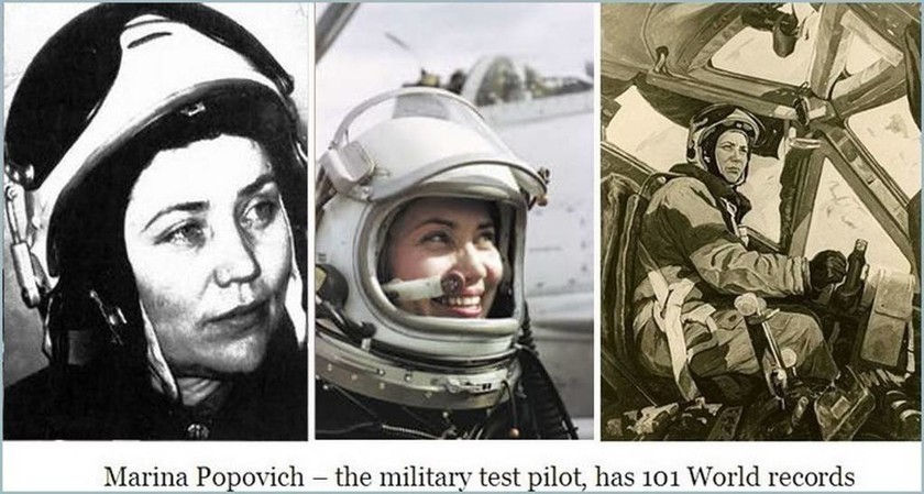 Μαρίνα Ποπόβιτς: Πέθανε η Ρωσίδα πιλότος που πρώτη στον κόσμο έσπασε το φράγμα του ήχου (Pics+Vid)