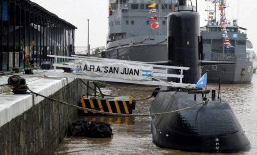 Αργεντινή: Σταμάτησαν οι προσπάθειες ανεύρεσης του υποβρυχίου San Juan