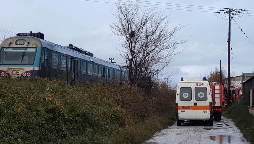 Τρίκαλα: Σκοτώθηκε ο Κώστας Μαλανδρινός - Τρένο παρέσυρε το αυτοκίνητό του