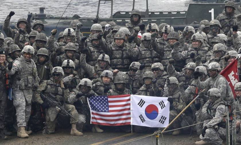 Ξεκίνησαν οι κοινές στρατιωτικές ασκήσεις ΗΠΑ - Νοτίου Κορέας