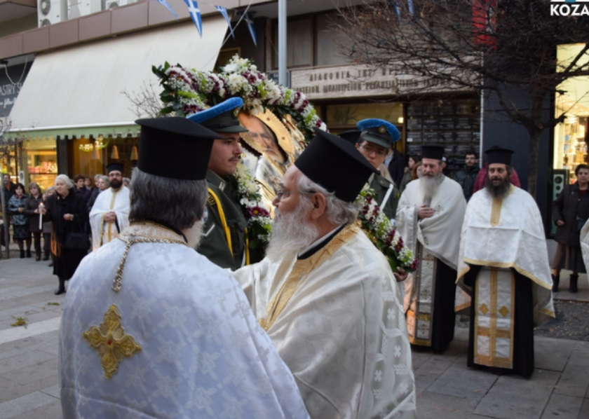 Στην Κοζάνη η εικόνα του Αγίου Νικολάου από τη Μόσχα (pics+vid)