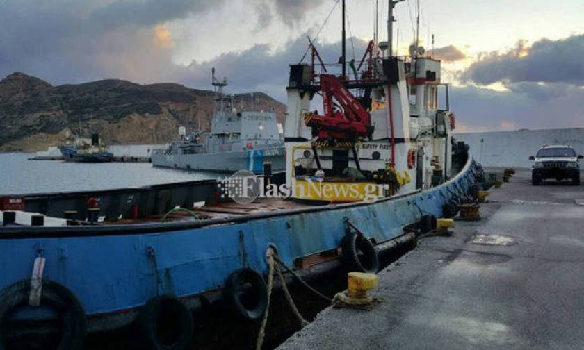 Tons of cannabis found on vessel south of Crete