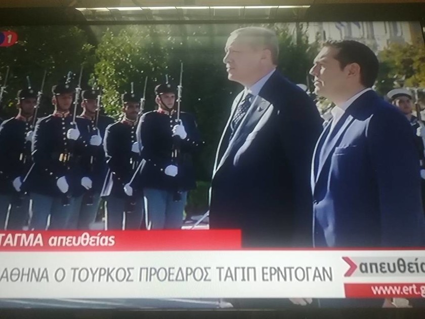 Στην Αθήνα ο Ερντογάν: Όλα όσα θα συζητήσει με Παυλόπουλο και Τσίπρα