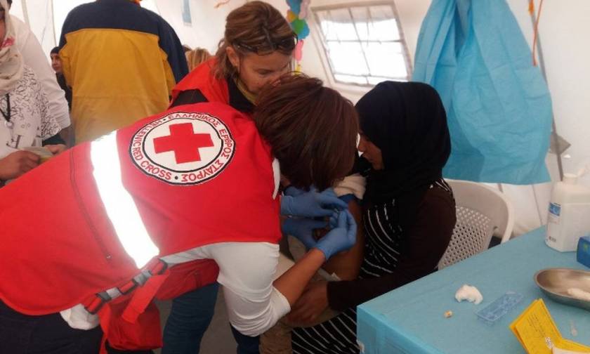 Πολυδύναμο Κέντρο Προσφύγων και Μεταναστών του Ερυθρού Σταυρού στη Θεσσαλονίκη