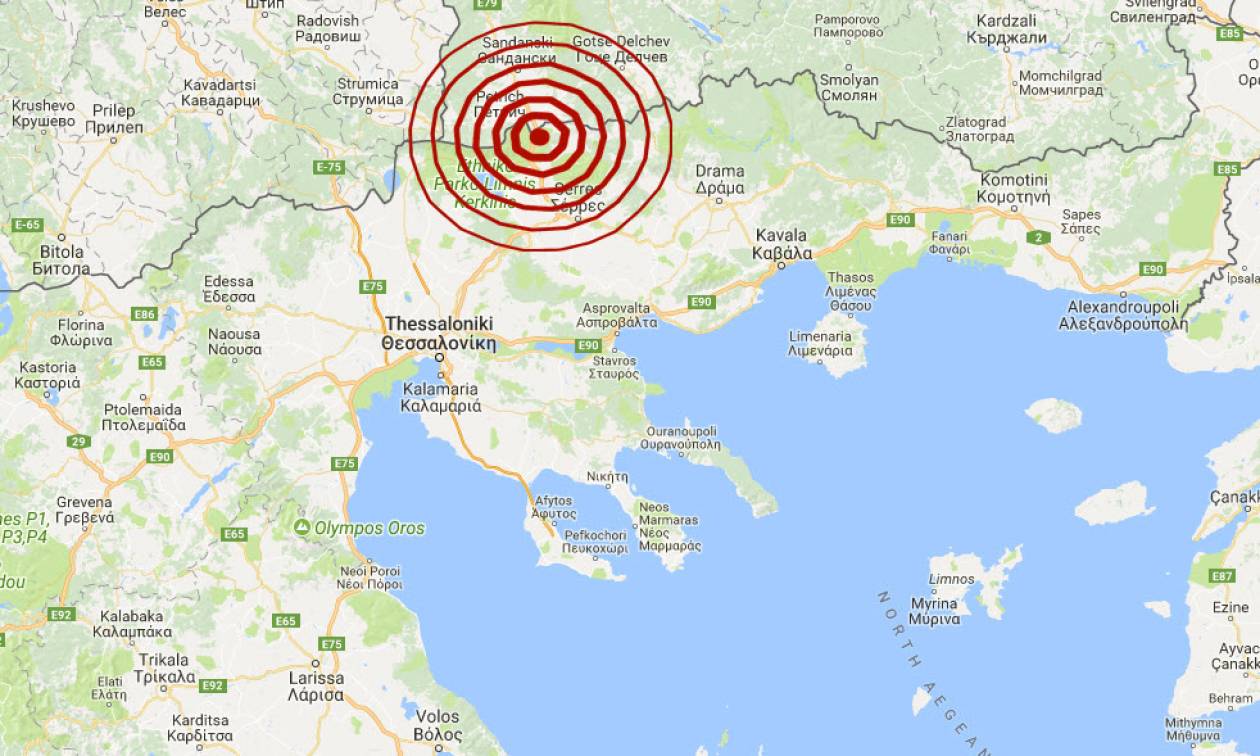 Σεισμός 3,9 Ρίχτερ κοντά στις Σέρρες (pics)