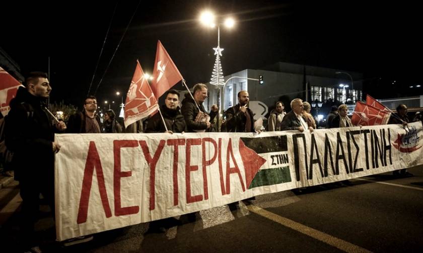Ανοιχτοί οι δρόμοι στην Αθήνα μετά τις πορείες στην Αμερικανική πρεσβεία