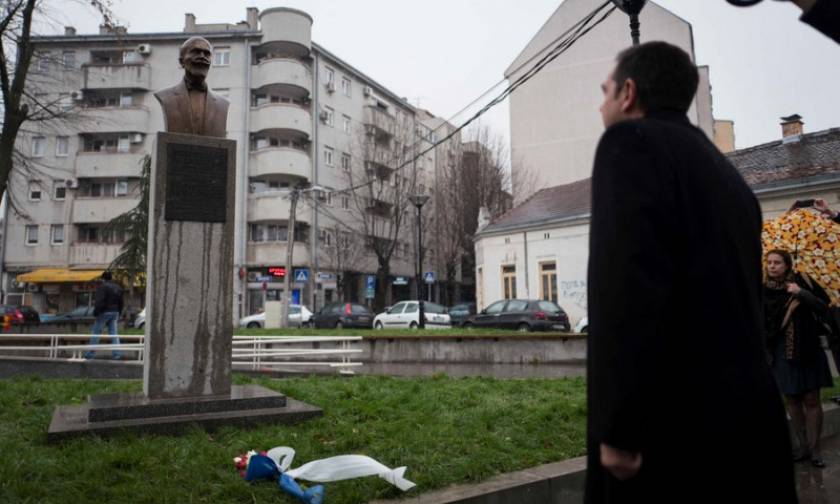 Το μνημείο του Ελευθερίου Βενιζέλου στο Βελιγράδι επισκέφτηκε ο Αλέξης Τσίπρας