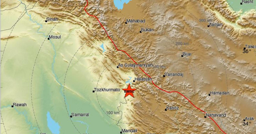 Ισχυρός σεισμός 6 Ρίχτερ συγκλόνισε το Ιράν