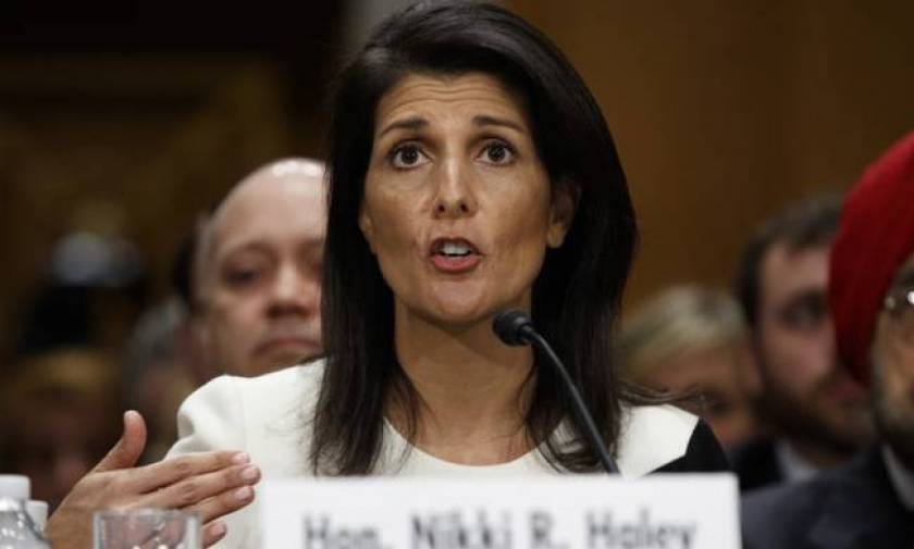 ΗΠΑ: Αποκαλύψεις για το Ιράν υπόσχεται η Νίκι Χέιλι
