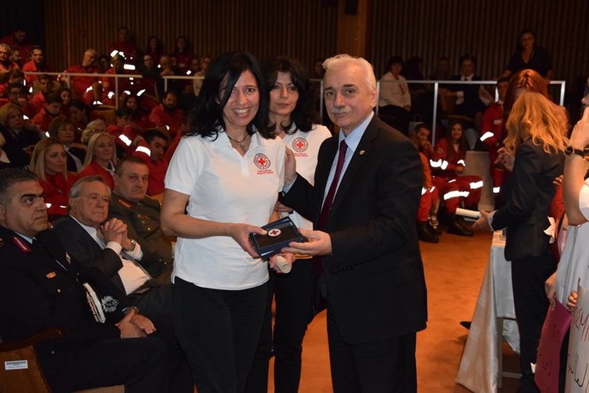 Εκδήλωση αναγνώρισης της εθελοντικής προσφοράς από τον Ελληνικό Ερυθρό Σταυρό