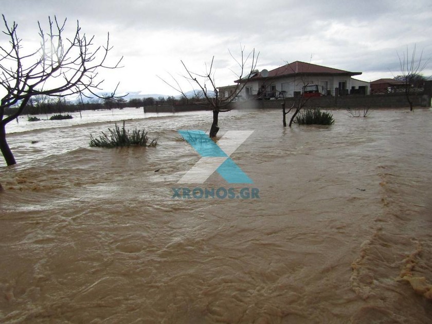 Κακοκαιρία: «Πνίγηκε» η Ροδόπη από τις καταρρακτώδεις βροχές