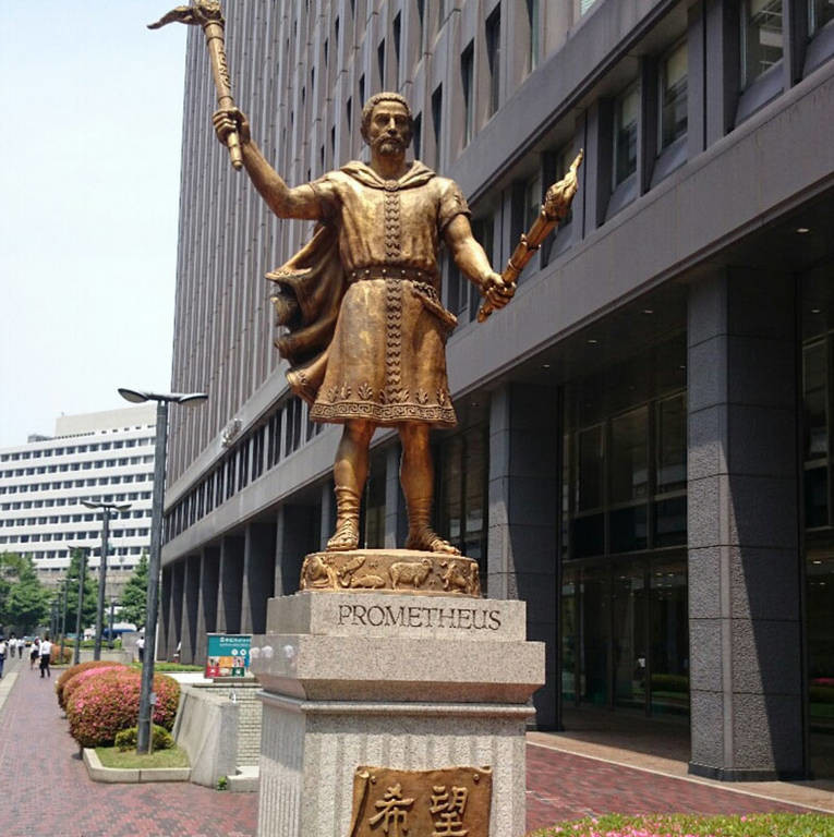 Άγαλμα του Προμηθέα στο Τόκιο (pics)