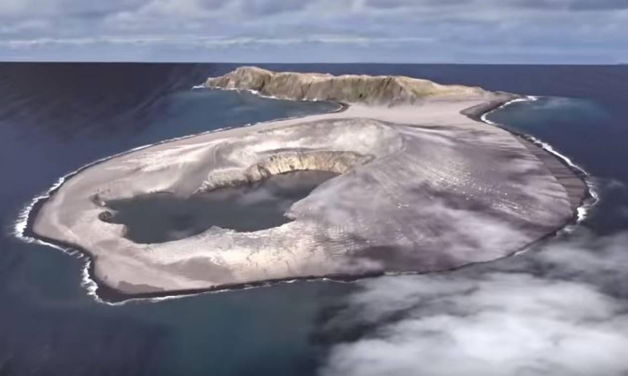 Δείτε πώς δημιουργήθηκε το νεότερο νησί στον κόσμο! (vid)