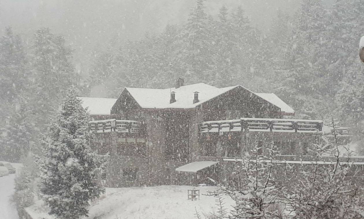 Καιρός: Ο χιονιάς «σκέπασε» την Ελλάδα - Δείτε LIVE πού χιονίζει - Προσοχή τις επόμενες ώρες (pics)