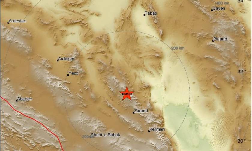 Ισχυρός σεισμός 5,2 Ρίχτερ συγκλόνισε το Ιράν