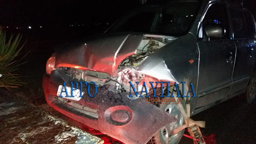 Άργος: Καραμπόλα αυτοκινήτων με δύο τραυματίες στο Άργος (pics)