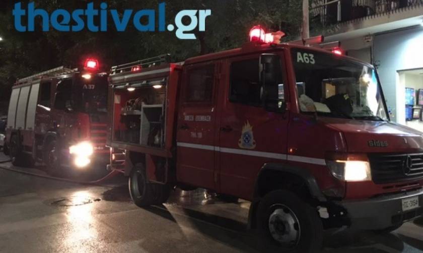 Θεσσαλονίκη: Πυρκαγιά σε πολυκατοικία στη Σίνδο