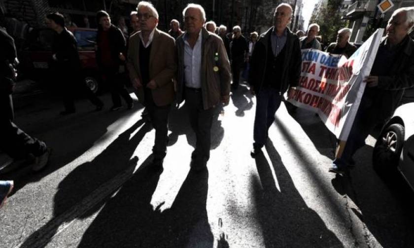 Νέα Θεσσαλονίκη: Συγκέντρωση διαμαρτυρίας των συνταξιούχων