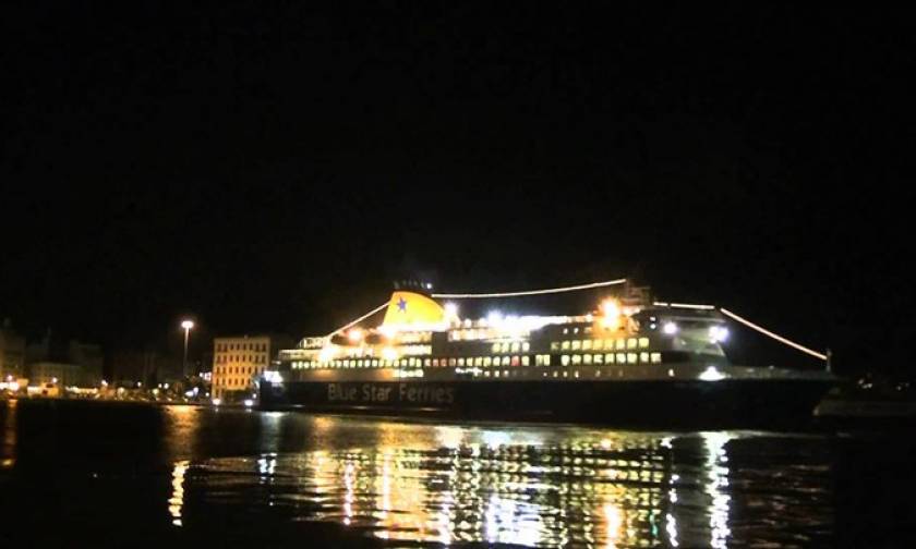 Αυτό είναι το πρώτο πλοίο που κατέπλευσε στο λιμάνι του Πειραιά το 2018