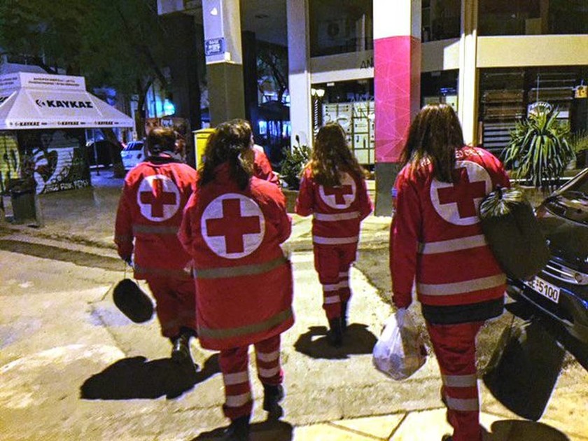 Ο Ελληνικός Ερυθρός Σταυρός και πάλι παρών εκεί όπου υπάρχει ανάγκη