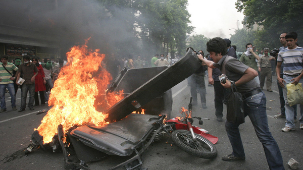 iran riot