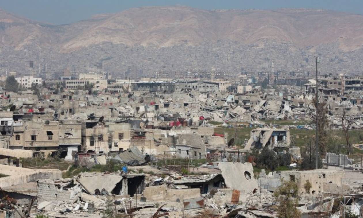 Συρία: Πολύνεκρες επιθέσεις κοντά στη Δαμασκό