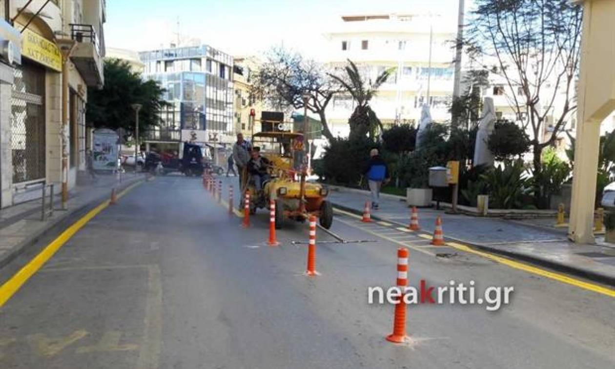 Νέα Κρήτη: Μπάχαλο με τις νέες κυκλοφοριακές ρυθμίσεις