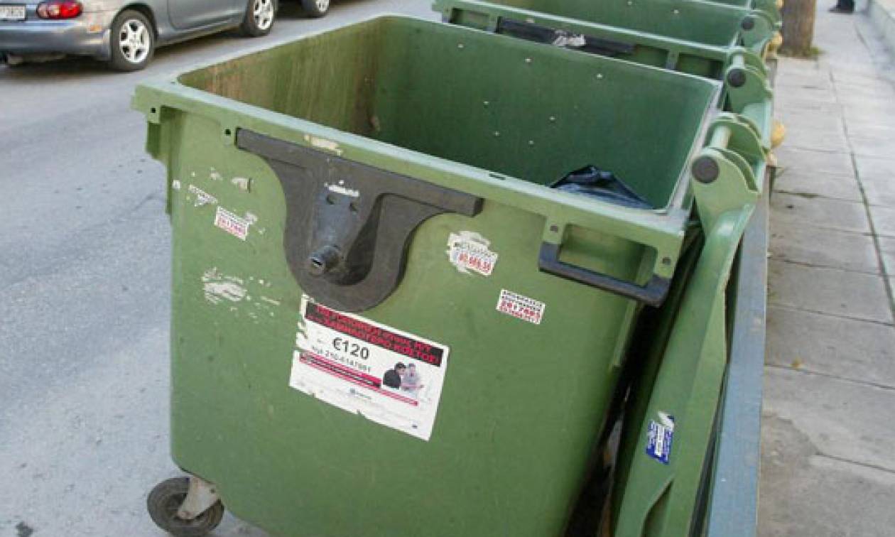 Αποτρόπαιο: Φριχτό θέαμα σε κάδο σκουπιδιών στο Ηράκλειο (pics)